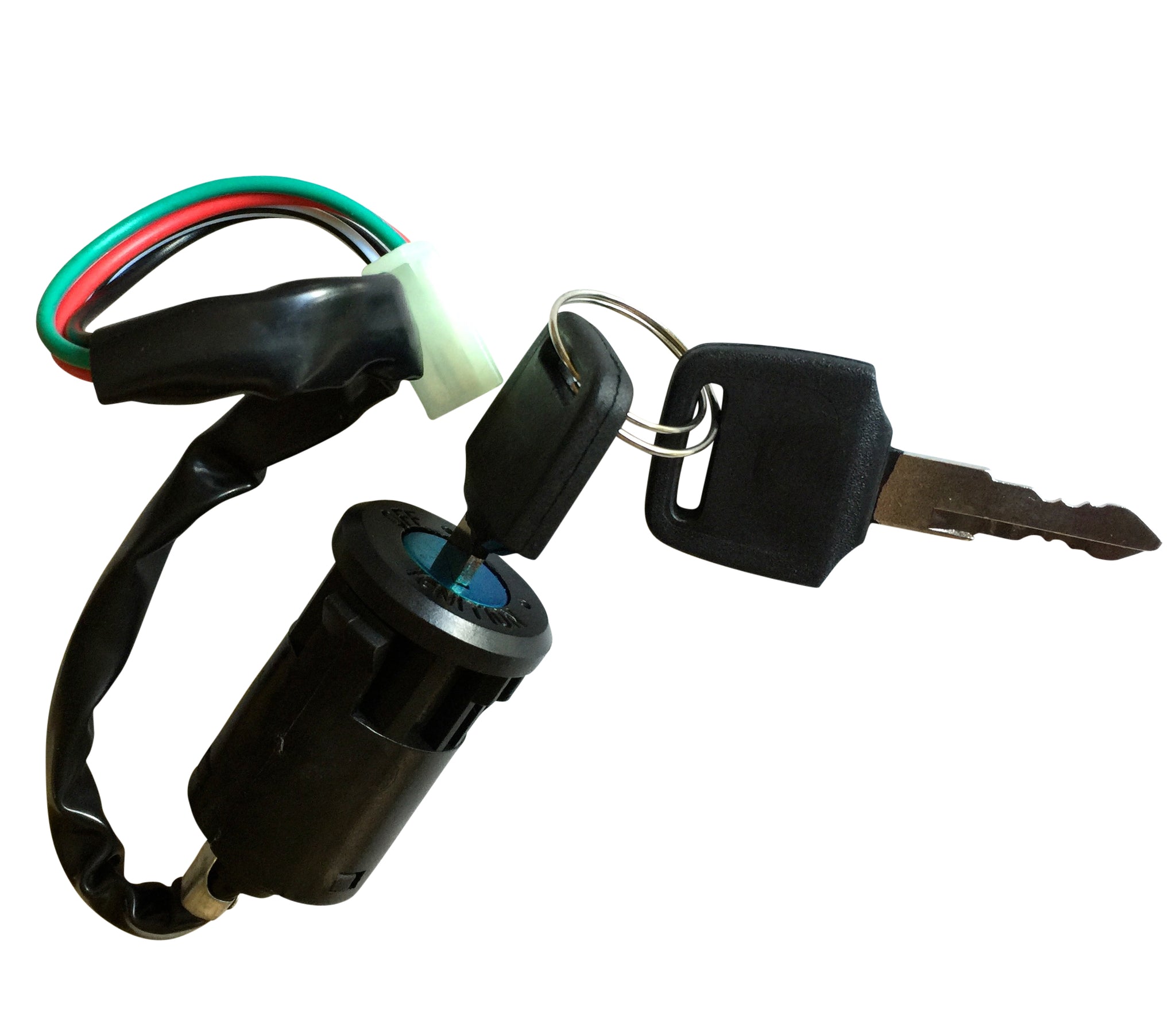 Barrel & keys - old style batteries and bike switches